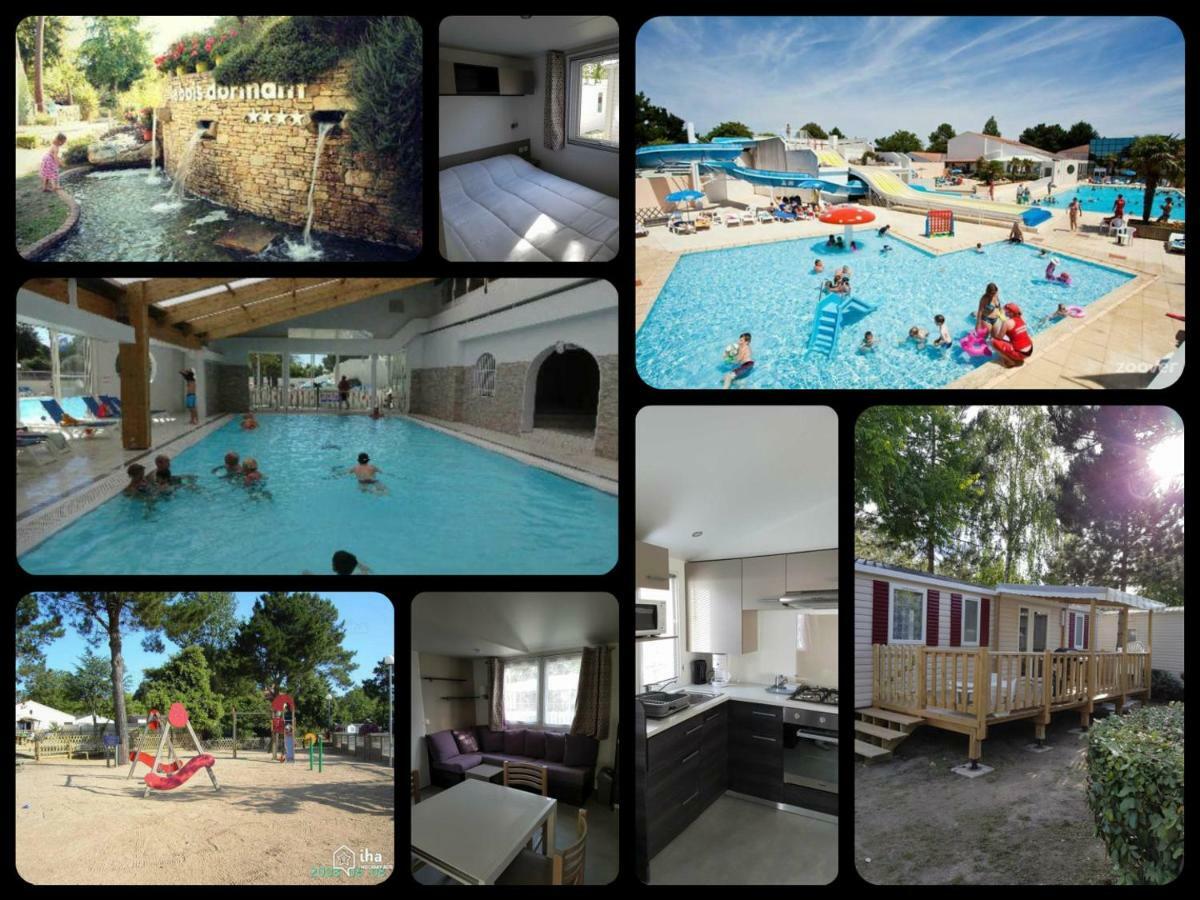 סן ז'אן דה מון Mobil-Home 4 6 Personnes 2 Chambres Camping Le Bois Dormant מראה חיצוני תמונה